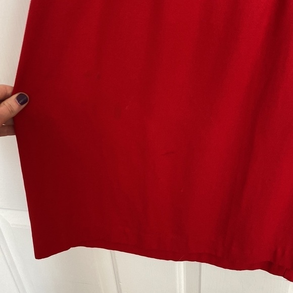 Vintage Peri Petites long red dress. - Picture 8 of 16